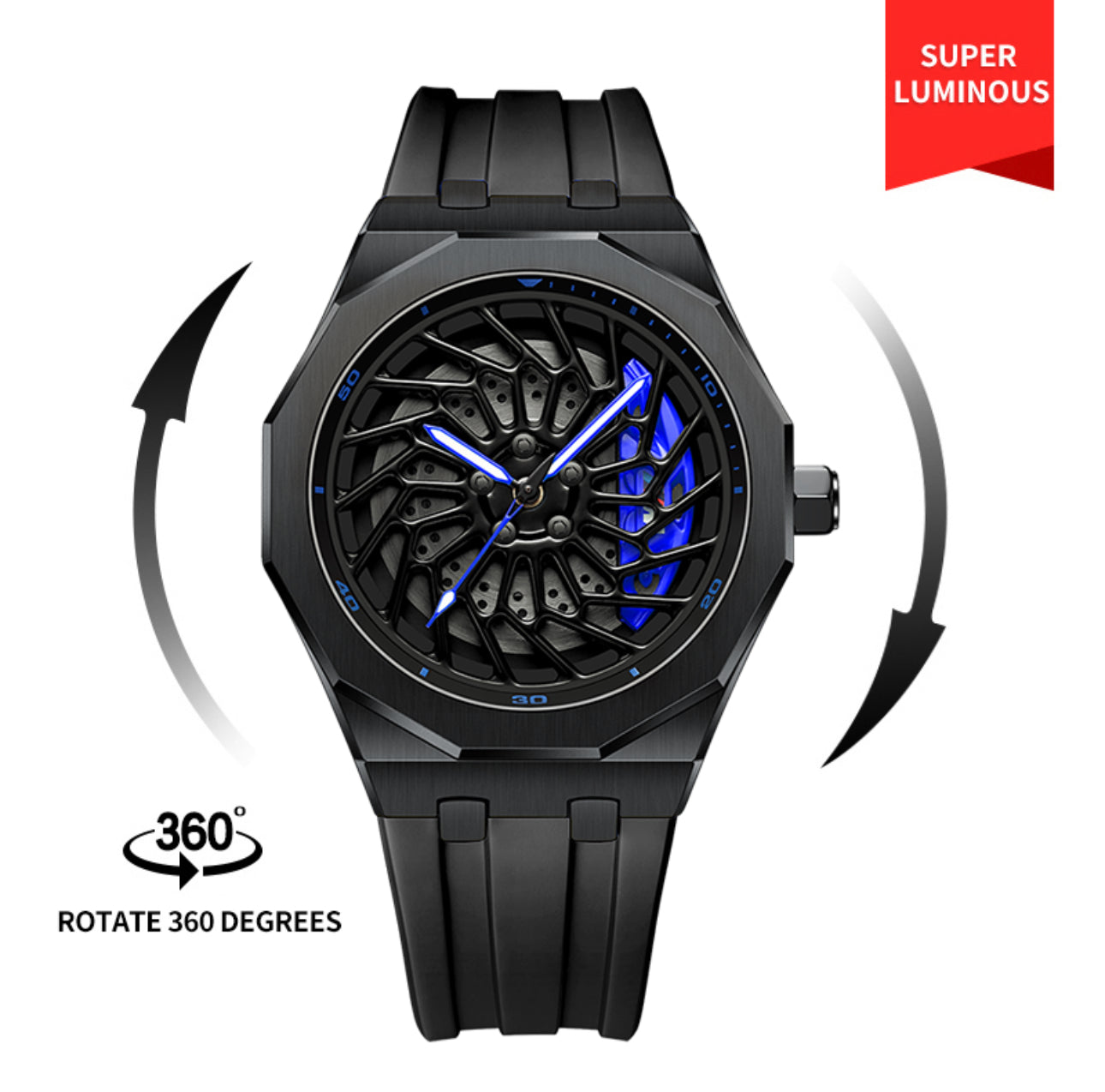 I8 FULL BLACK GYRO